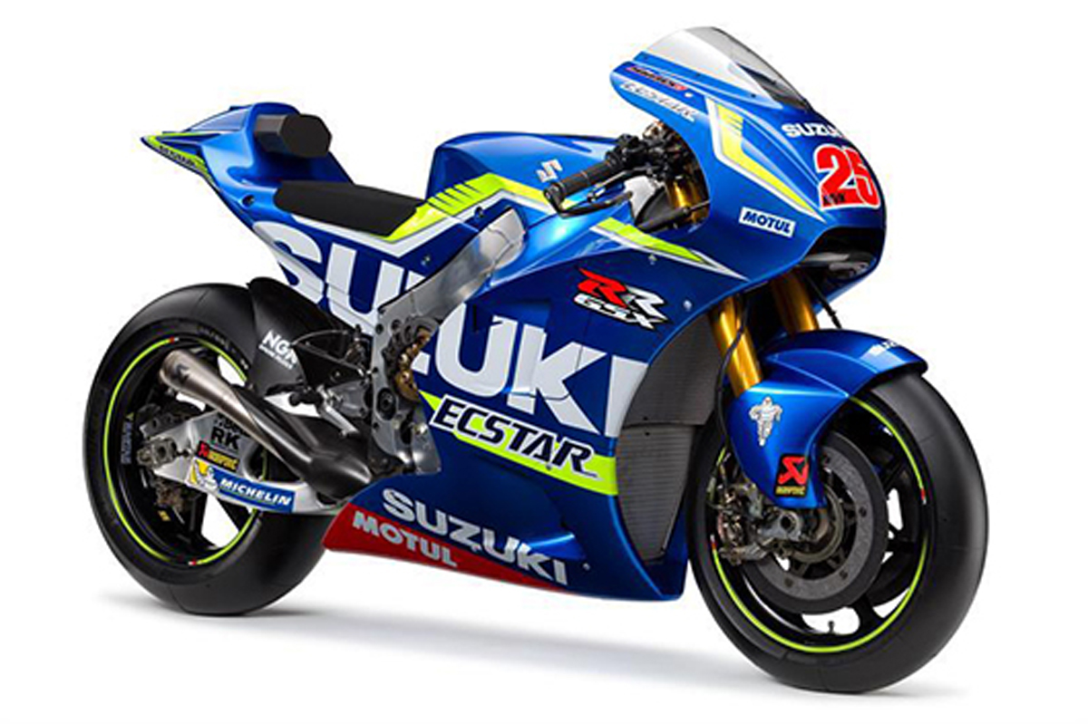 スズキ、2016年型MotoGPマシン「GSX-RR」を発表