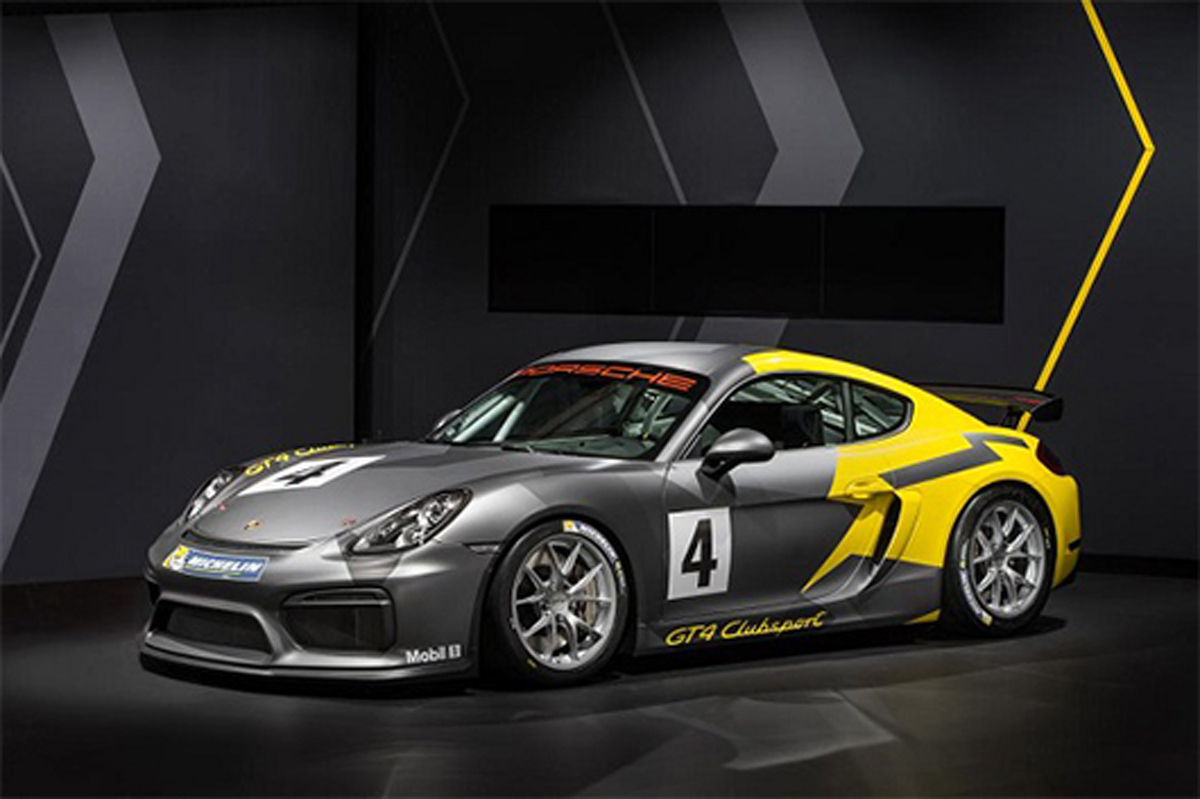 ポルシェ、ケイマン GT4 クラブスポーツを公開