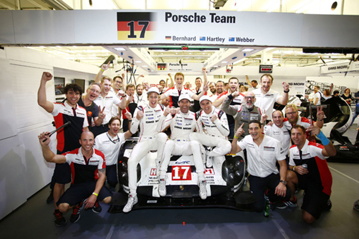 【WEC】 ポルシェ、LMP1ドライバータイトルを獲得