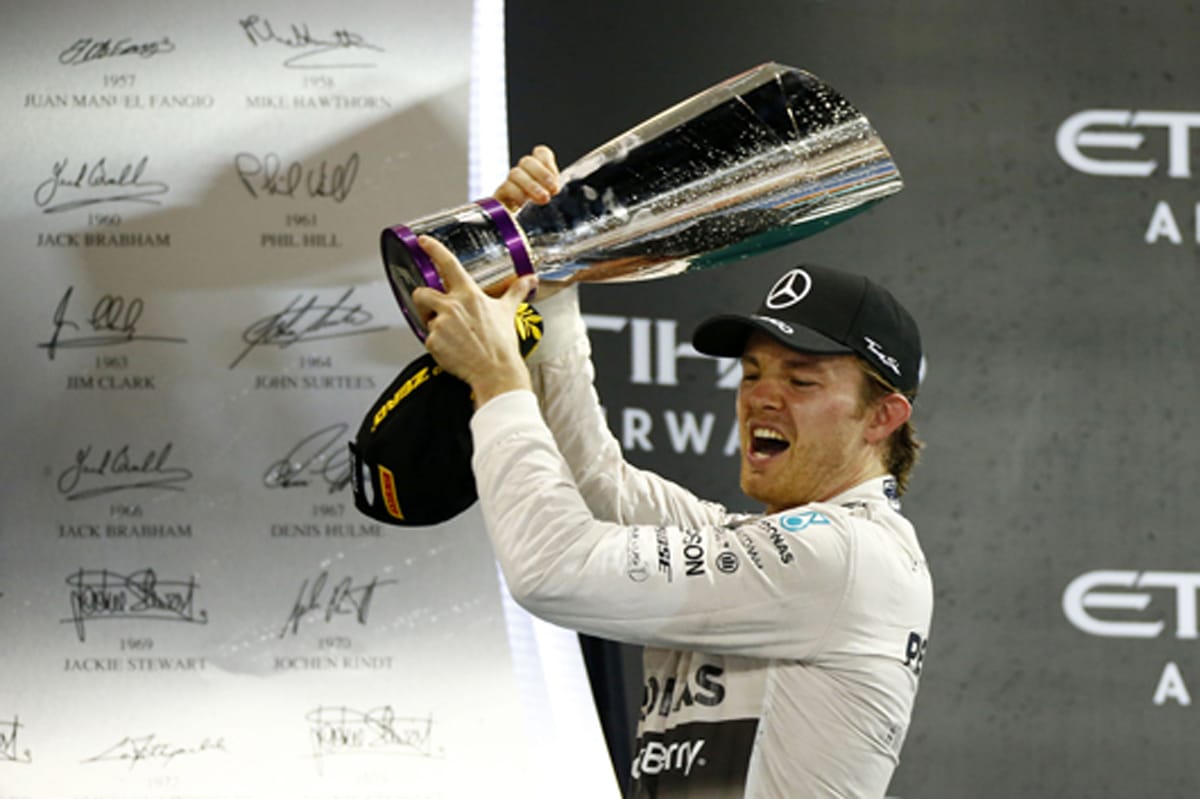 メルセデス：ニコ・ロズベルグが意地の3連勝 / F1アブダビGP