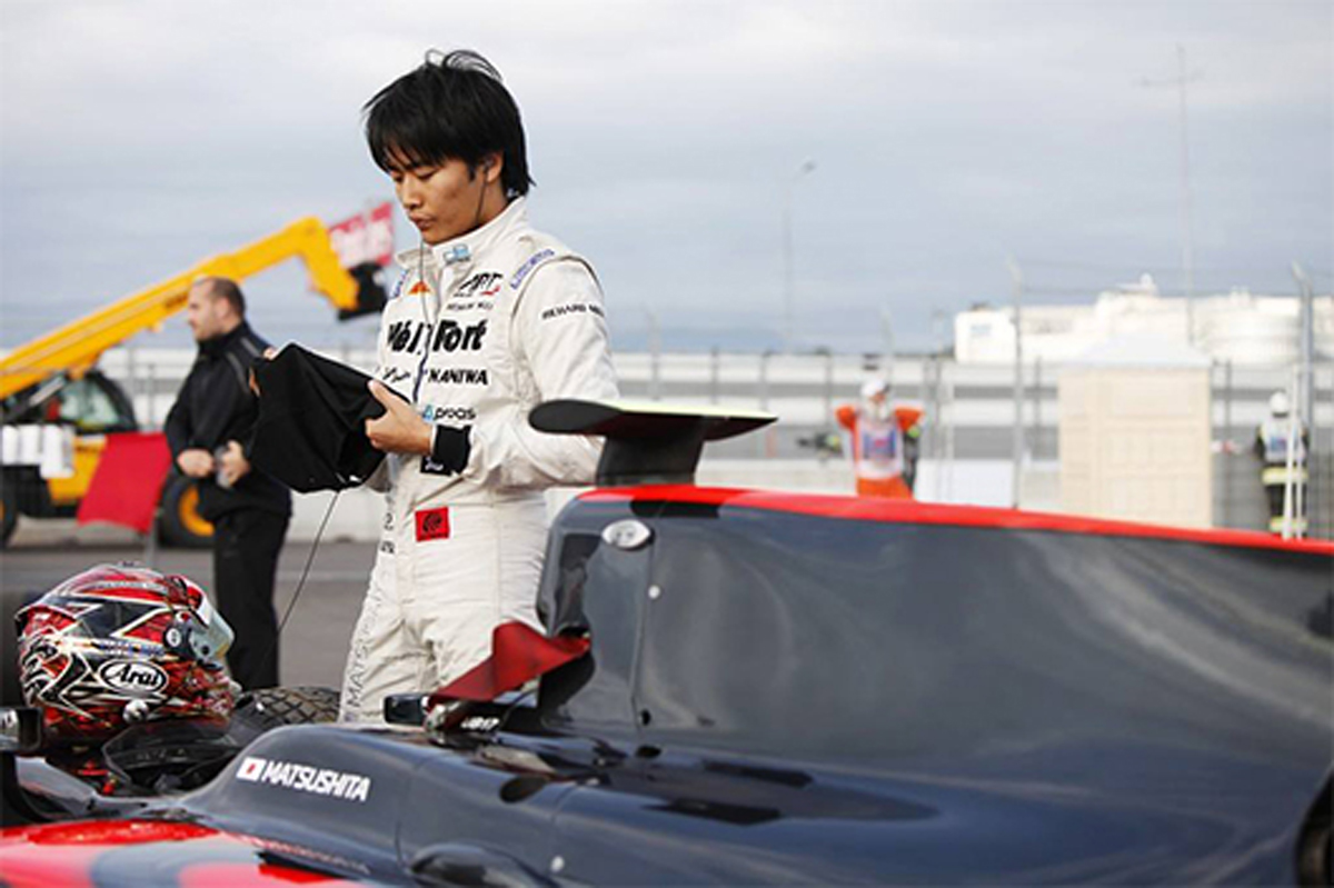 松下信治 「来年もGP2に参戦できるならチャンピオンを狙う」