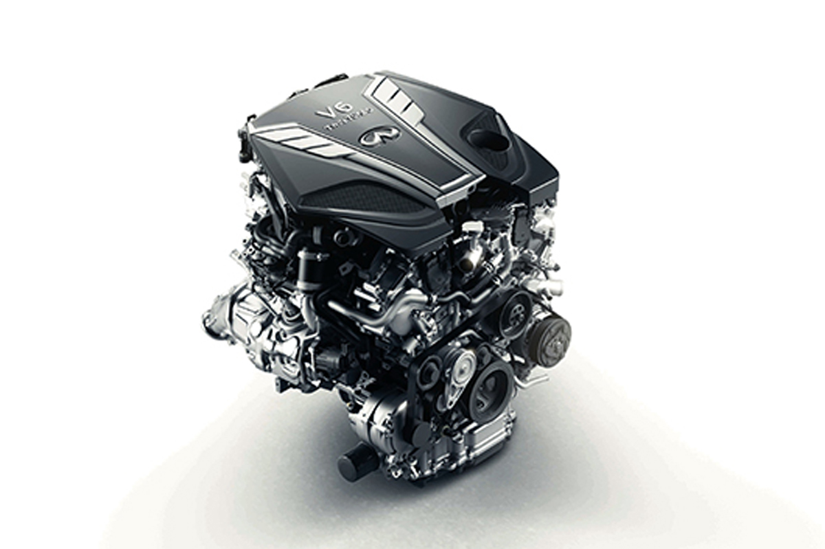 日産、新型3.0リッターV6ツインターボエンジンをインフィニティに搭載