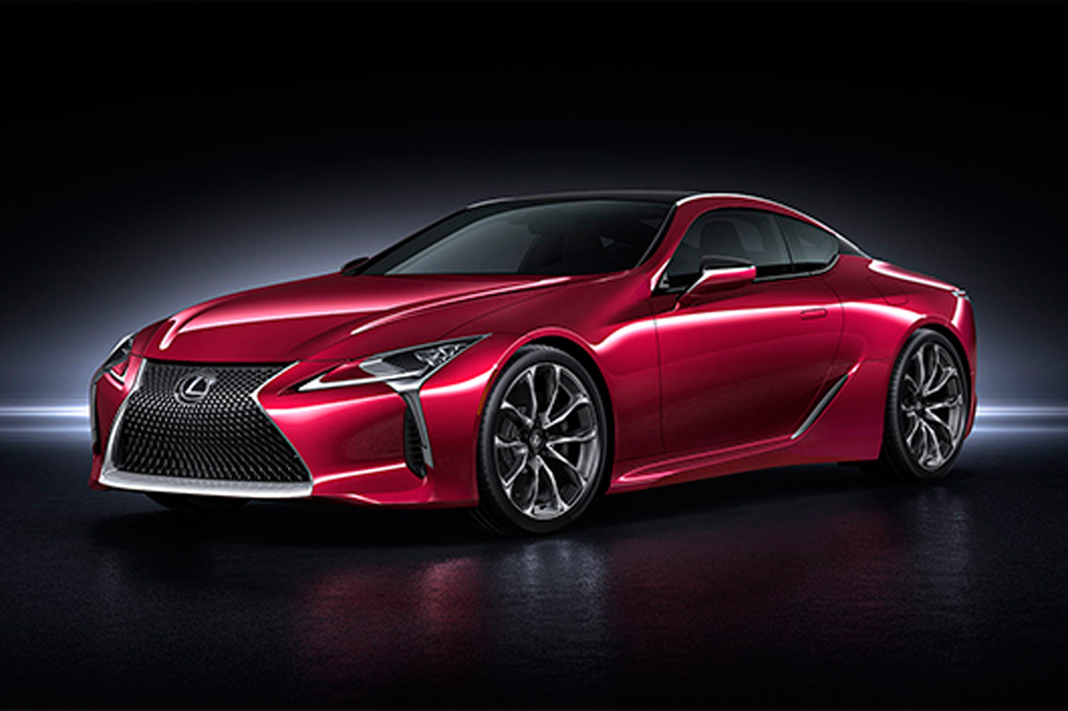 レクサス、新型『LC500』を世界初公開