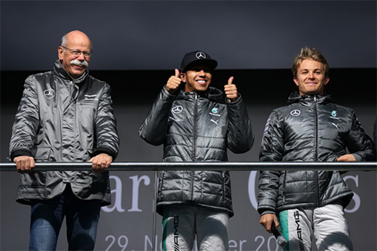 ディーター・ツェッツェ、メルセデスのF1ドライバーは「完璧なカップル」