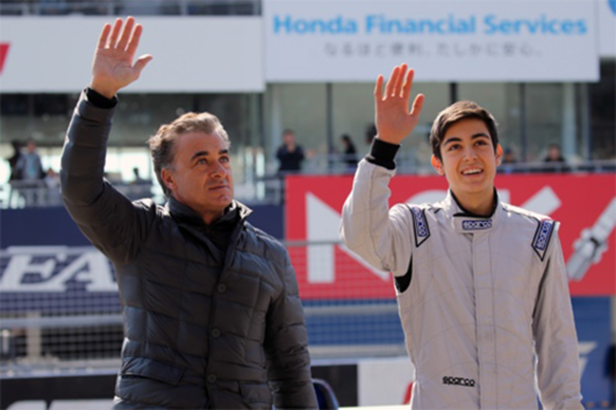 ジャン・アレジ、息子ジュリアーノと鈴鹿でF1対決
