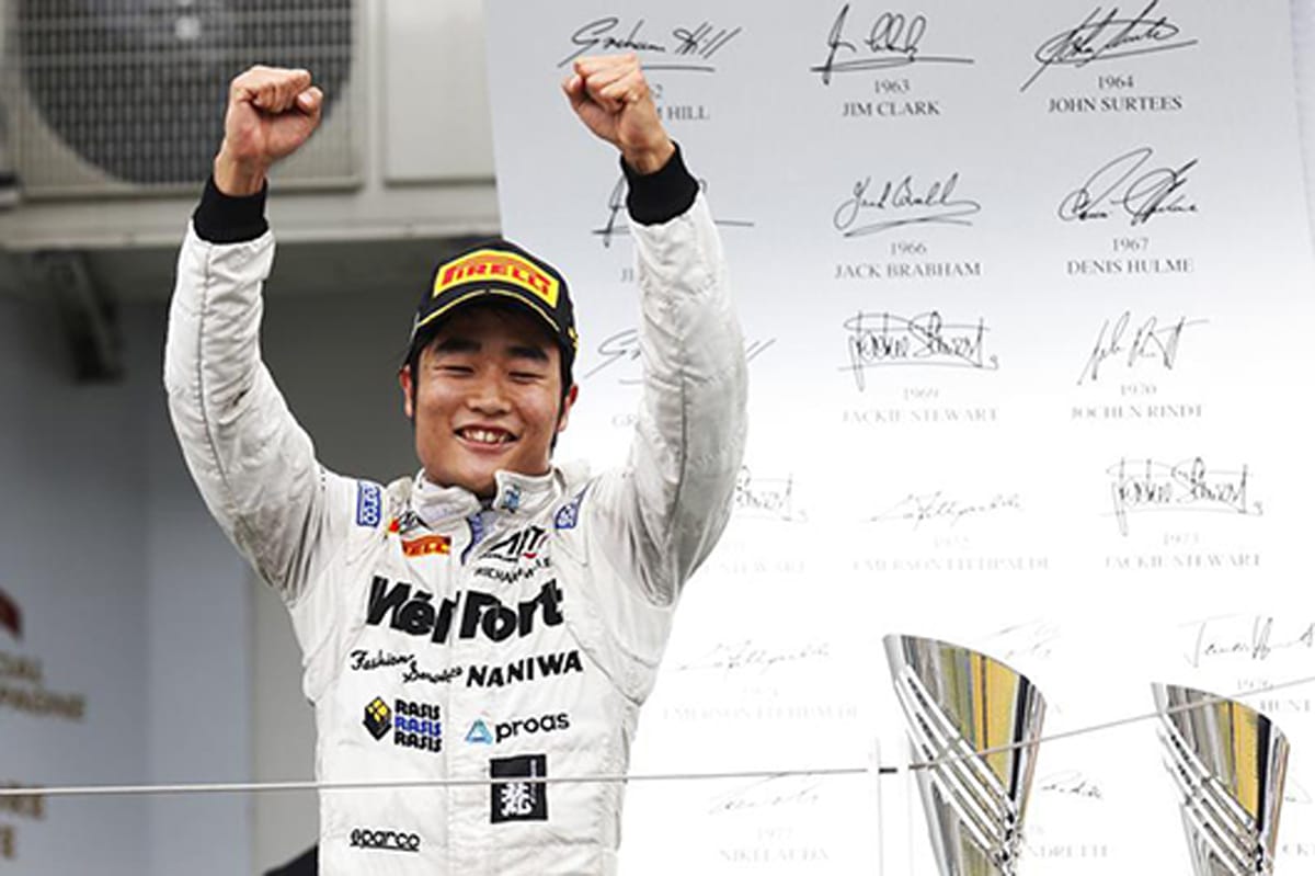 松下信治、2016年もARTグランプリからGP2に参戦