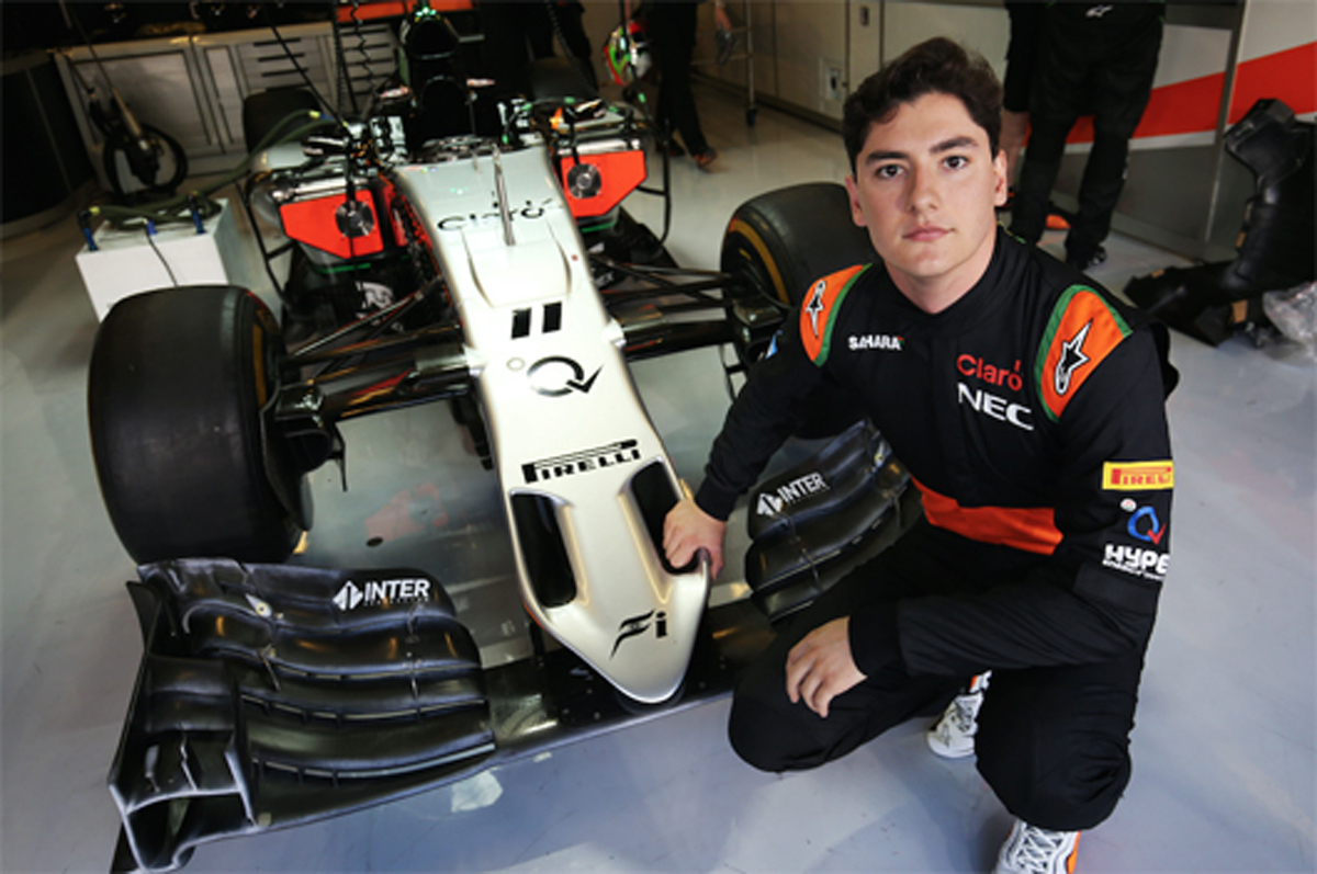 フォース・インディア、VJM09の初走行はアルフォンソ・セリスが担当