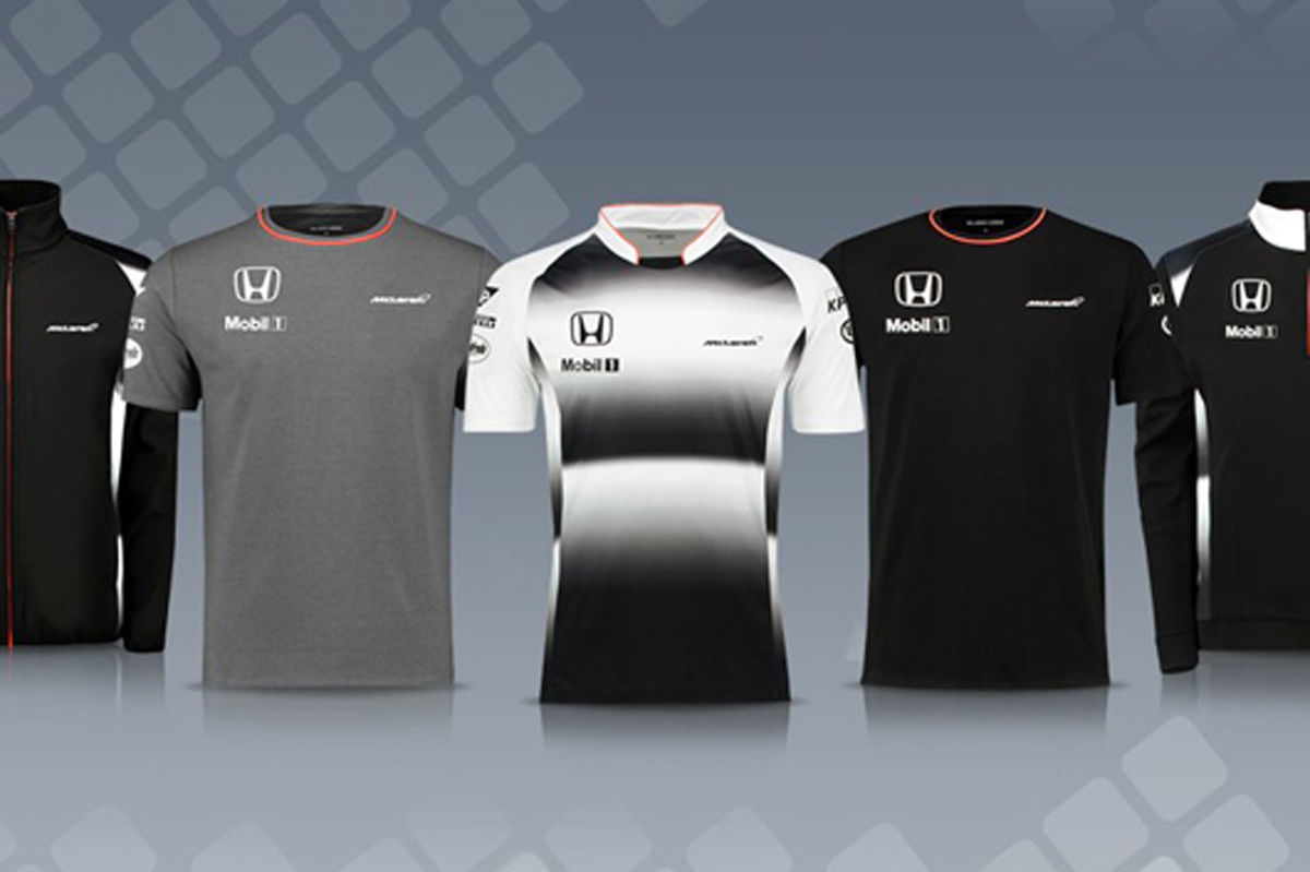 マクラーレン・ホンダ、2016年のチームウェア コレクションを発表