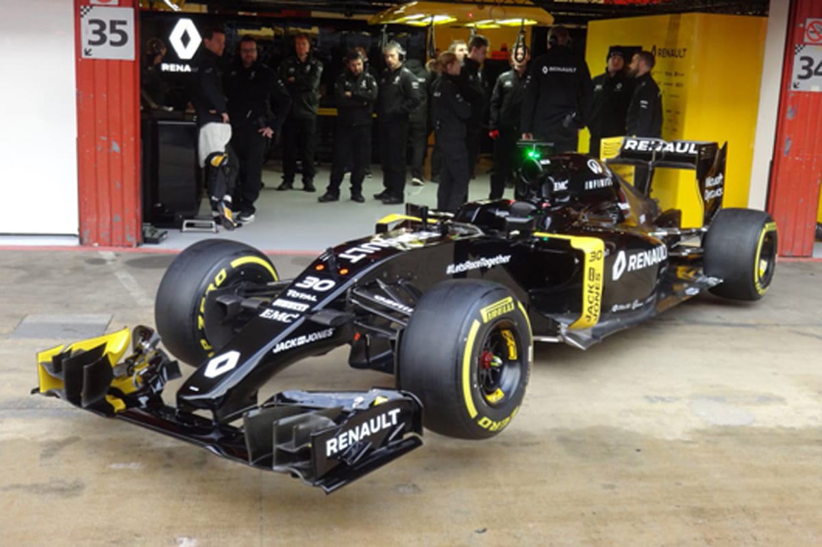 ルノー、R.S.16を正式発表 / 2016年F1マシン