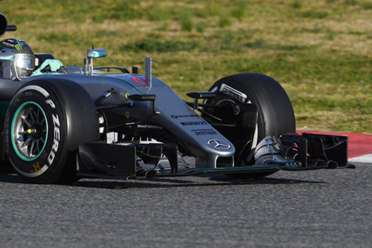 F1バルセロナテスト1日目 午前:ニコ・ロズベルグがトップタイム