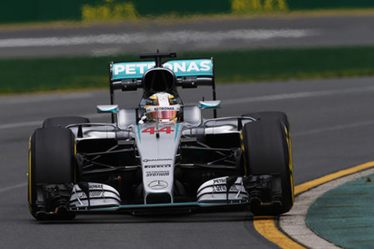F1オーストラリアGP フリー走行3回目：ルイス・ハミルトンがトップタイム