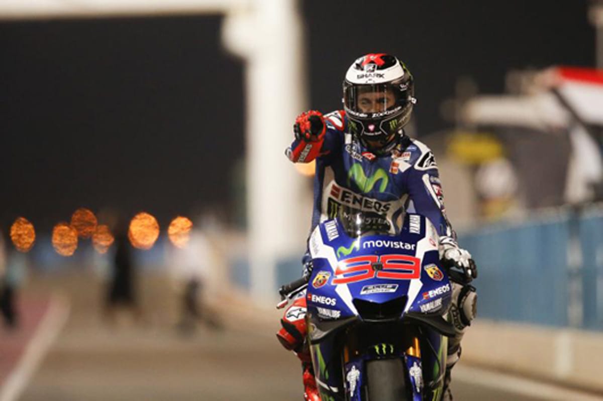 MotoGP 結果：王者ホルヘ・ロレンソが3年振りの優勝発進