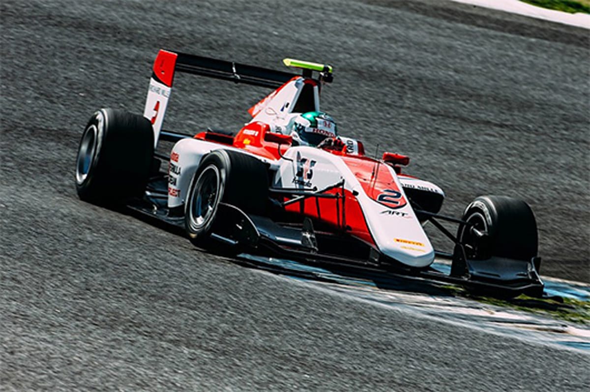 福住仁嶺、GP3テスト初日のトップタイムをマーク