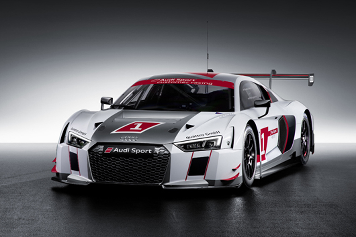 新型 アウディ R8 LMS がSUPER GTに登場