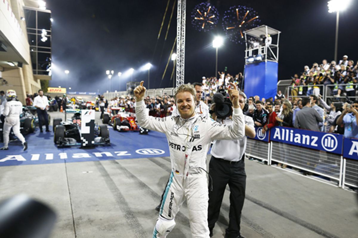 メルセデス：ニコ・ロズベルグが開幕2連勝 / F1バーレーンGP