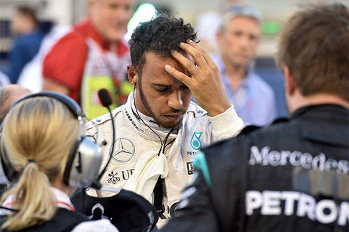 ルイス・ハミルトン、ロズベルグとのポイント差は「心配はしていない」
