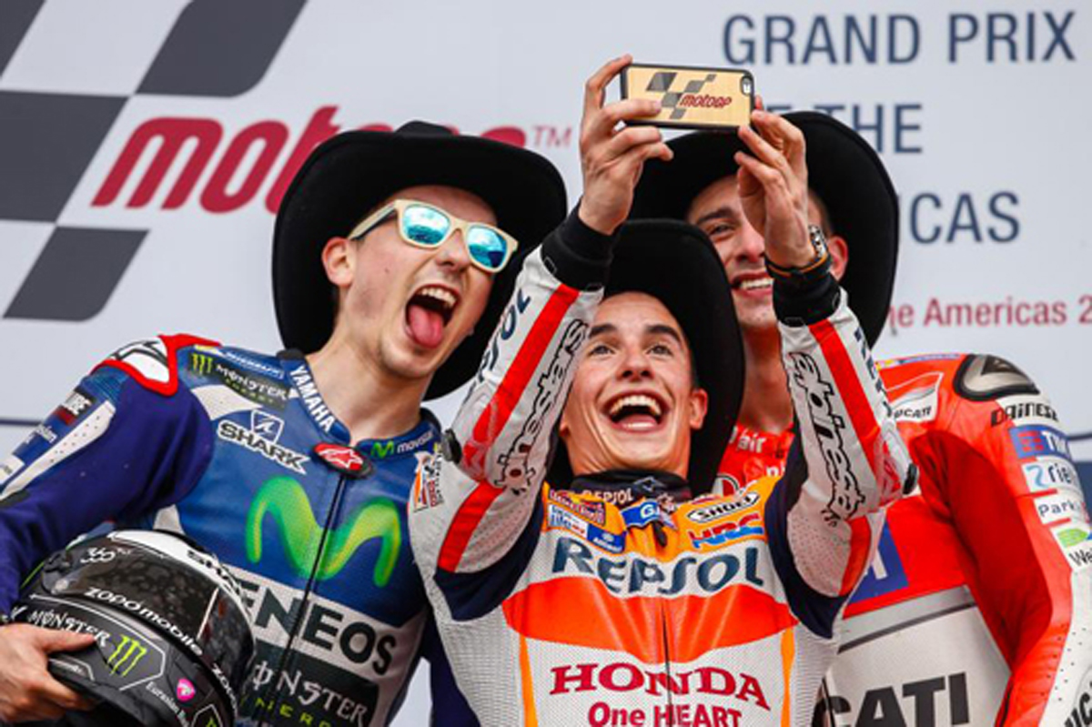 MotoGP 第3戦 結果:マルク・マルケスが4年連続の優勝