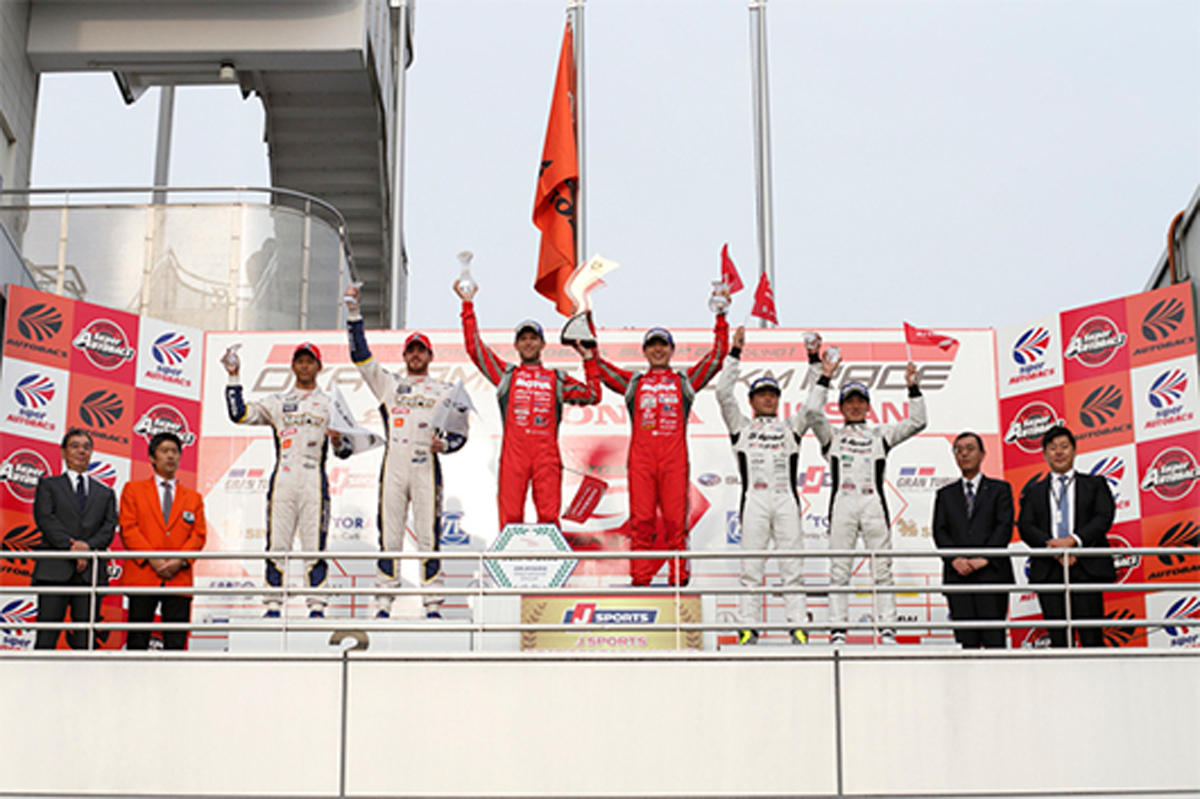 SUPER GT 開幕戦 結果:MOTUL AUTECH GT-Rが終盤独走で優勝