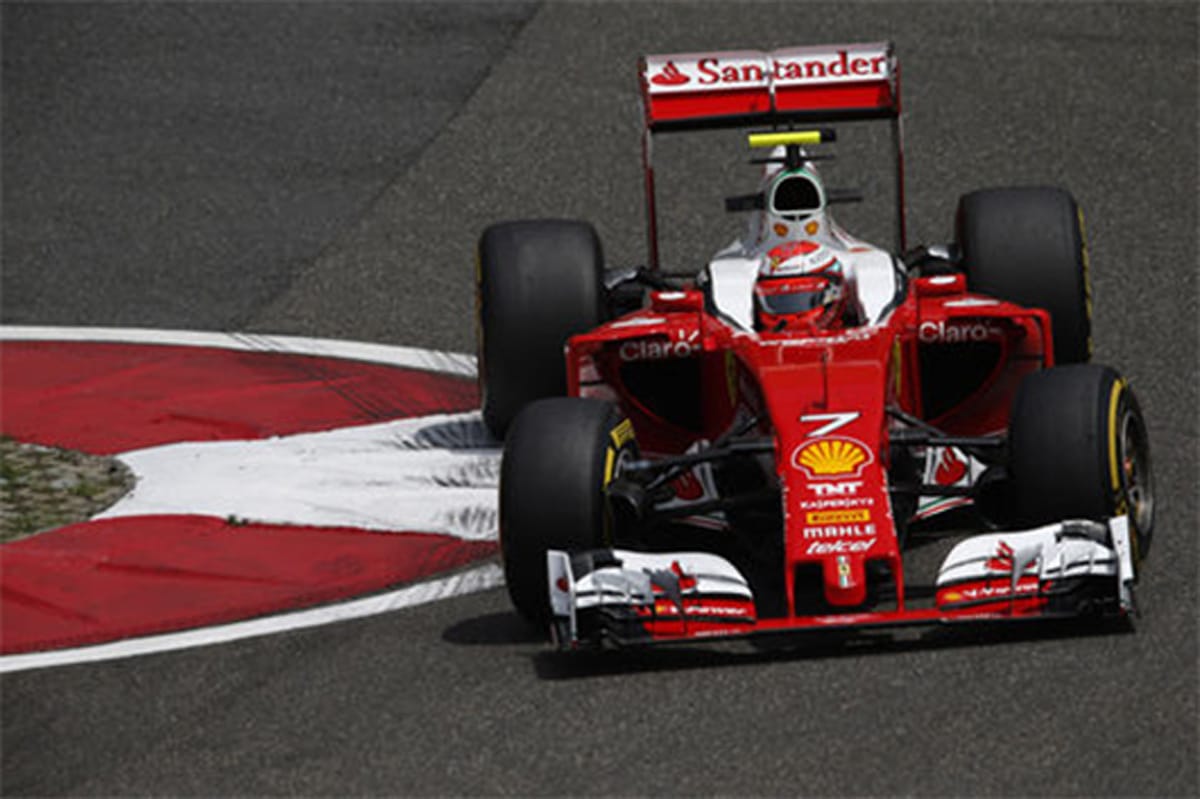 F1中国GP フリー走行2回目:キミ・ライコネンがトップタイム