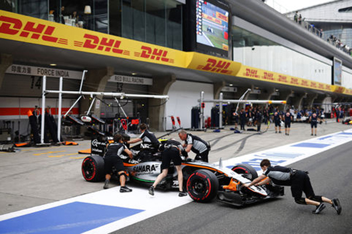フォース・インディア:セルジオ・ペレスが7番手 / F1中国GP 予選