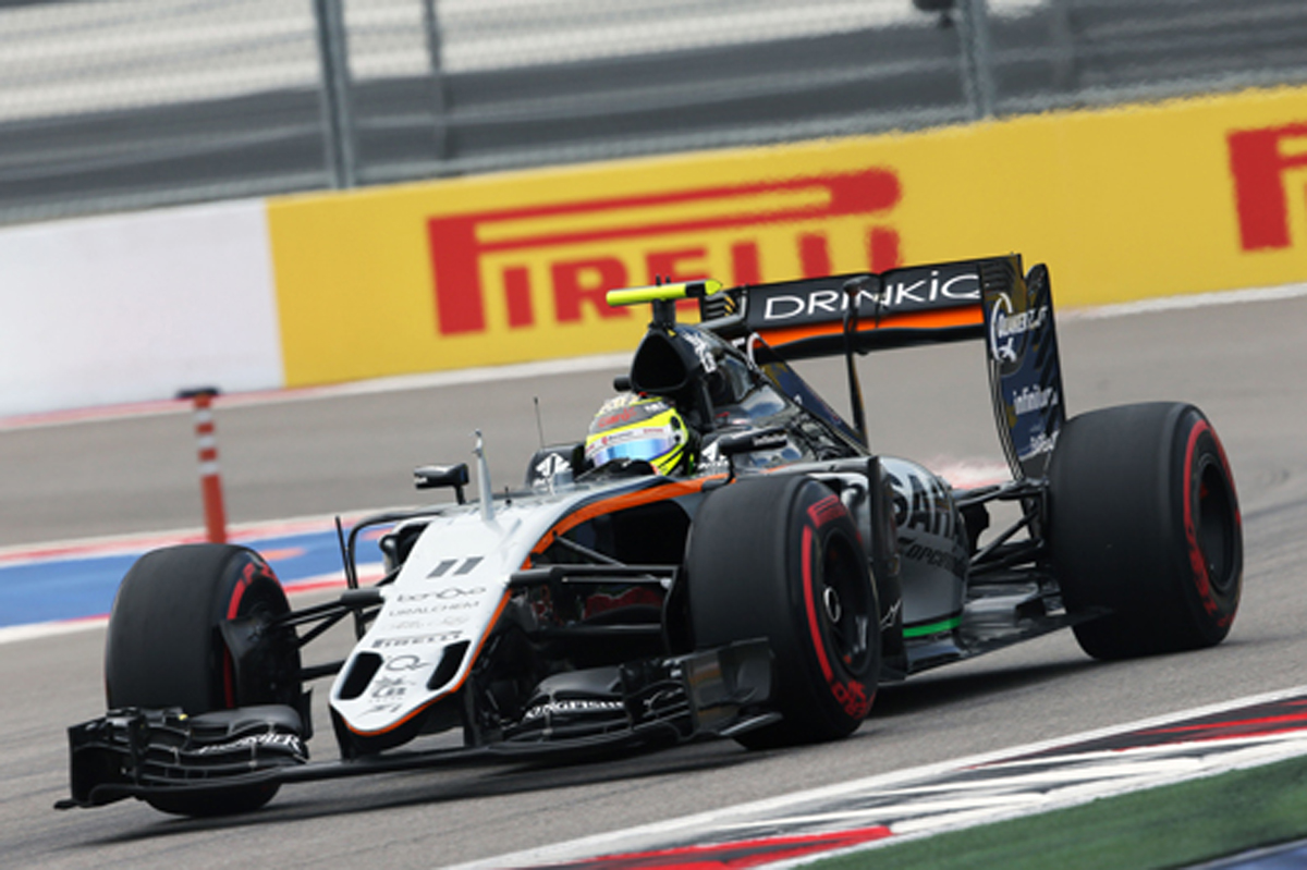 フォース・インディア：セルジオ・ペレスがQ3進出 / F1ロシアGP 予選