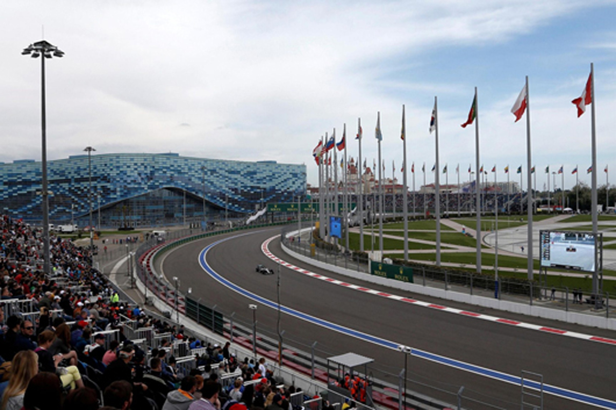2016 F1ロシアGP：スターティンググリッド