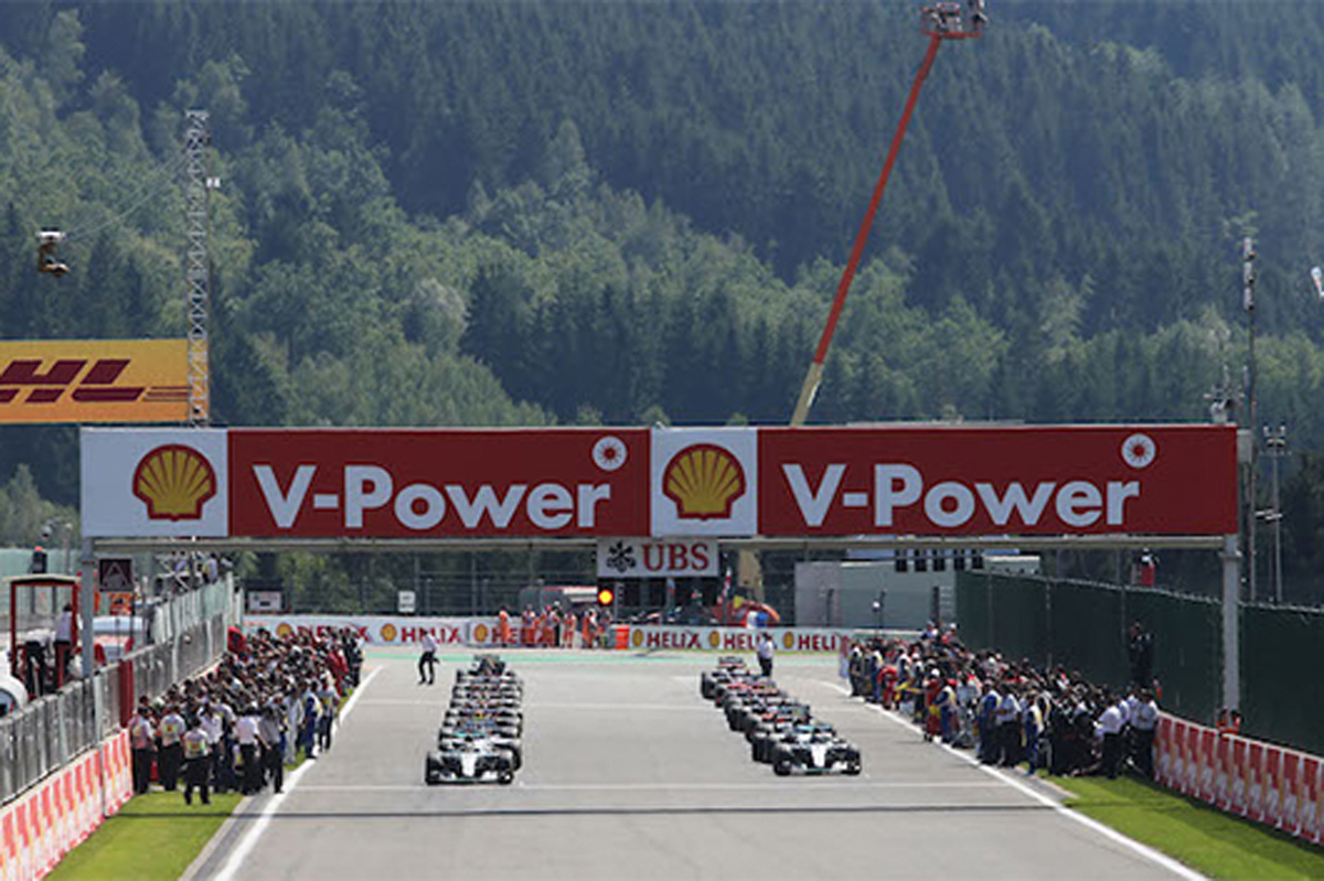 シェル、F1のトラックサイド広告とベルギーGPのタイトルスポンサーを終了