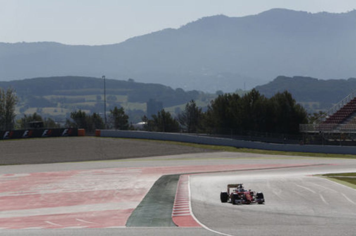 F1スペインGP フリー走行1回目:セバスチャン・ベッテルがトップタイム
