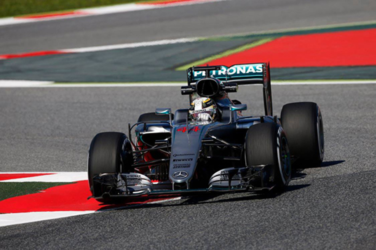 F1スペインGP 予選:ルイス・ハミルトンがポールポジション