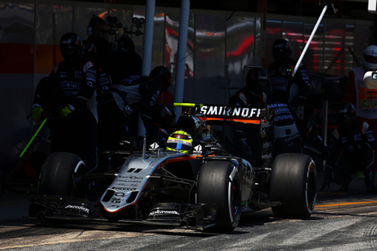 フォース・インディア:セルジオ・ペレスが7位入賞 / F1スペインGP