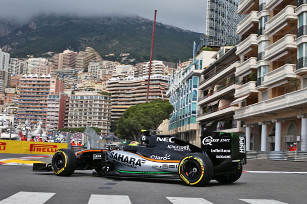 フォース・インディア:F1モナコGP 初日レポート