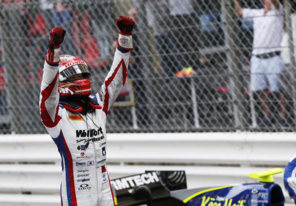 【GP2】 松下信治、モナコのスプリントレースで優勝！
