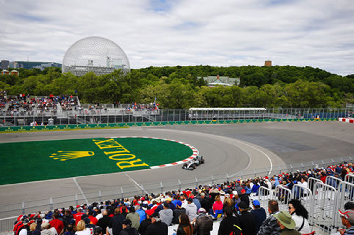 F1カナダGP フリー走行1回目：ルイス・ハミルトンがトップタイム