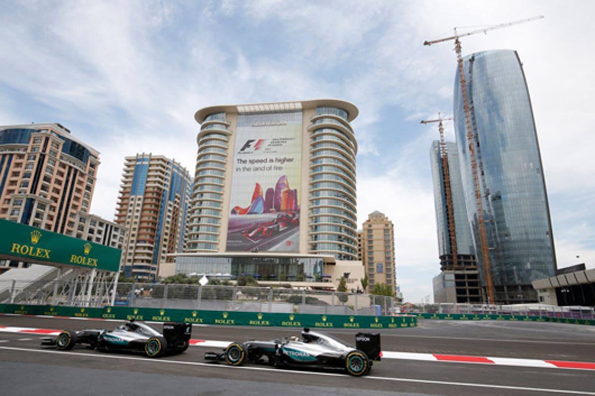 F1ヨーロッパGP フリー走行2回目：ルイス・ハミルトンがトップタイム