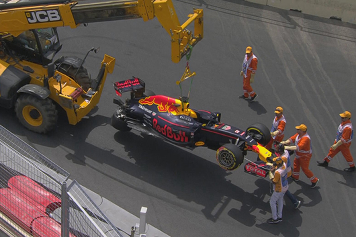 【動画】 ダニエル・リカルドがクラッシュ / F1ヨーロッパGP