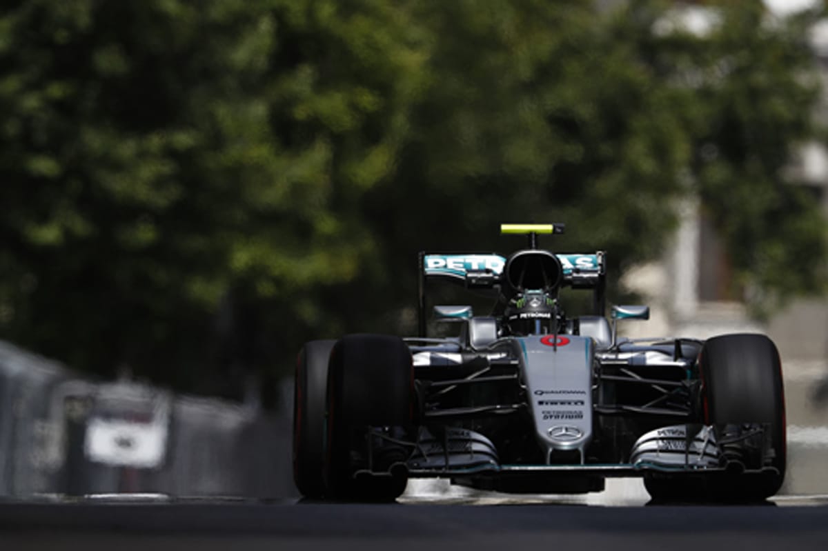 F1ヨーロッパGP予選:ニコ・ロズベルグがポールポジション