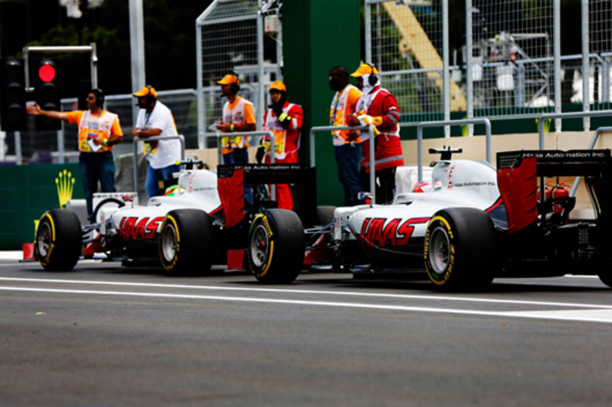 ハース：F1ヨーロッパGP 初日レポート