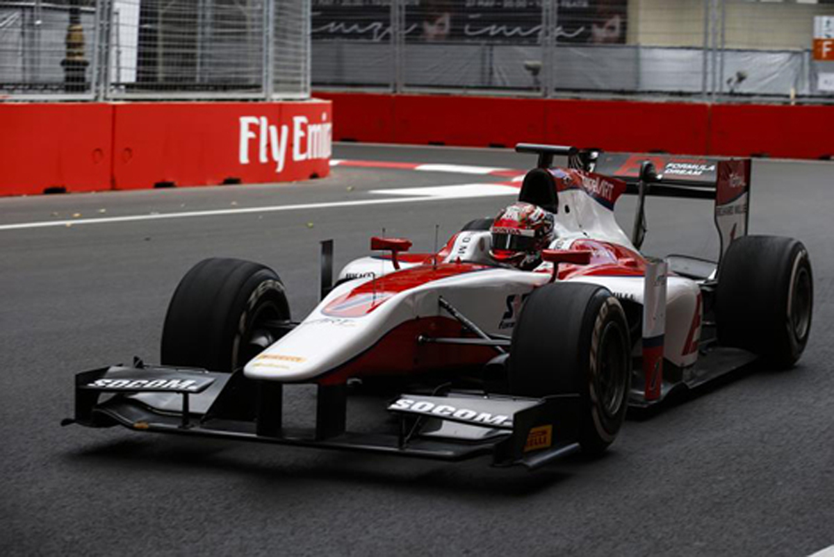 【GP2】 松下信治、波乱のバクーで予選2番手