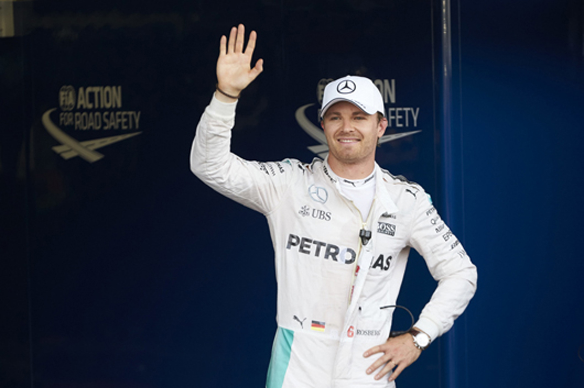 メルセデス:ロズベルグが初代ポールシッターに / F1ヨーロッパGP 予選