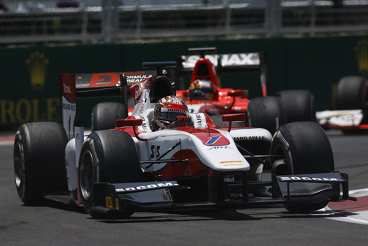 【GP2】 松下信治、序盤トップに立つも、悔しい6位