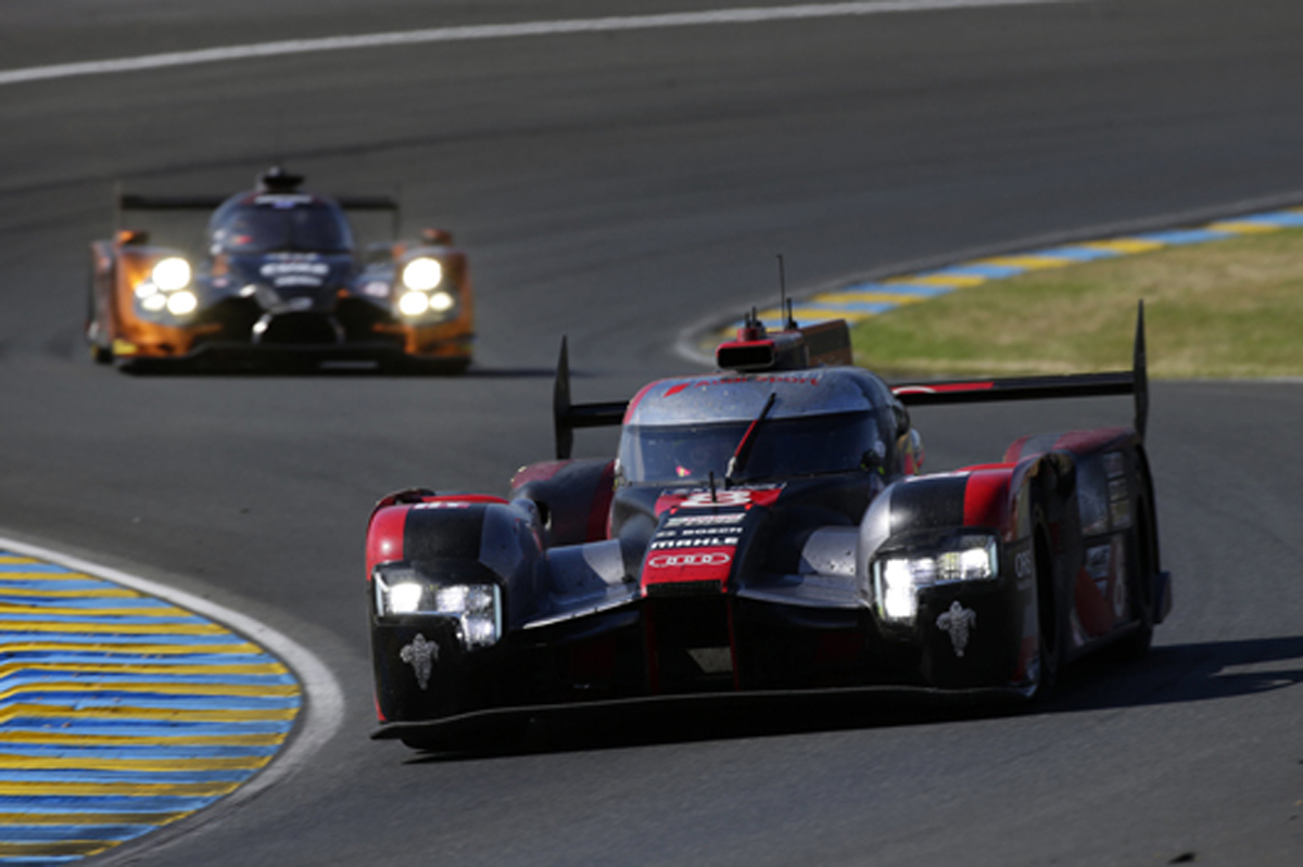 アウディ、ルマン24時間レースで総合3位と4位を獲得