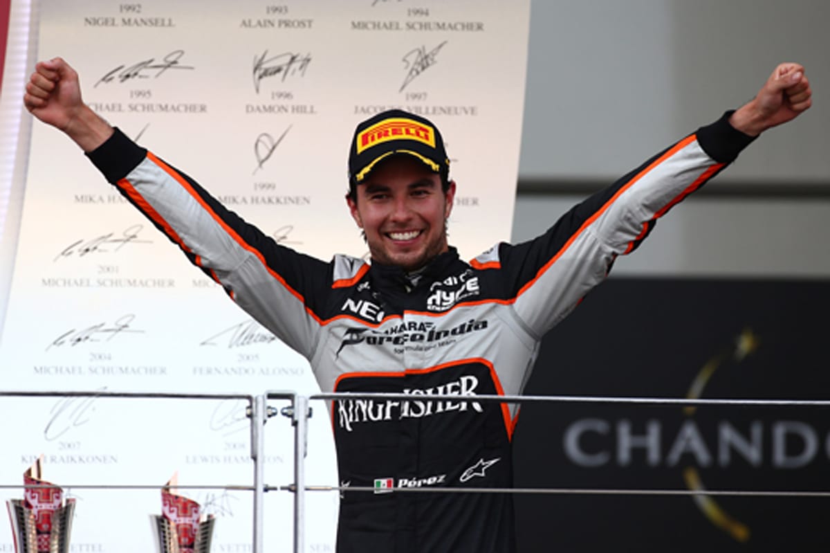 フォース・インディア:ペレスが今季2度目の表彰台 / F1ヨーロッパGP