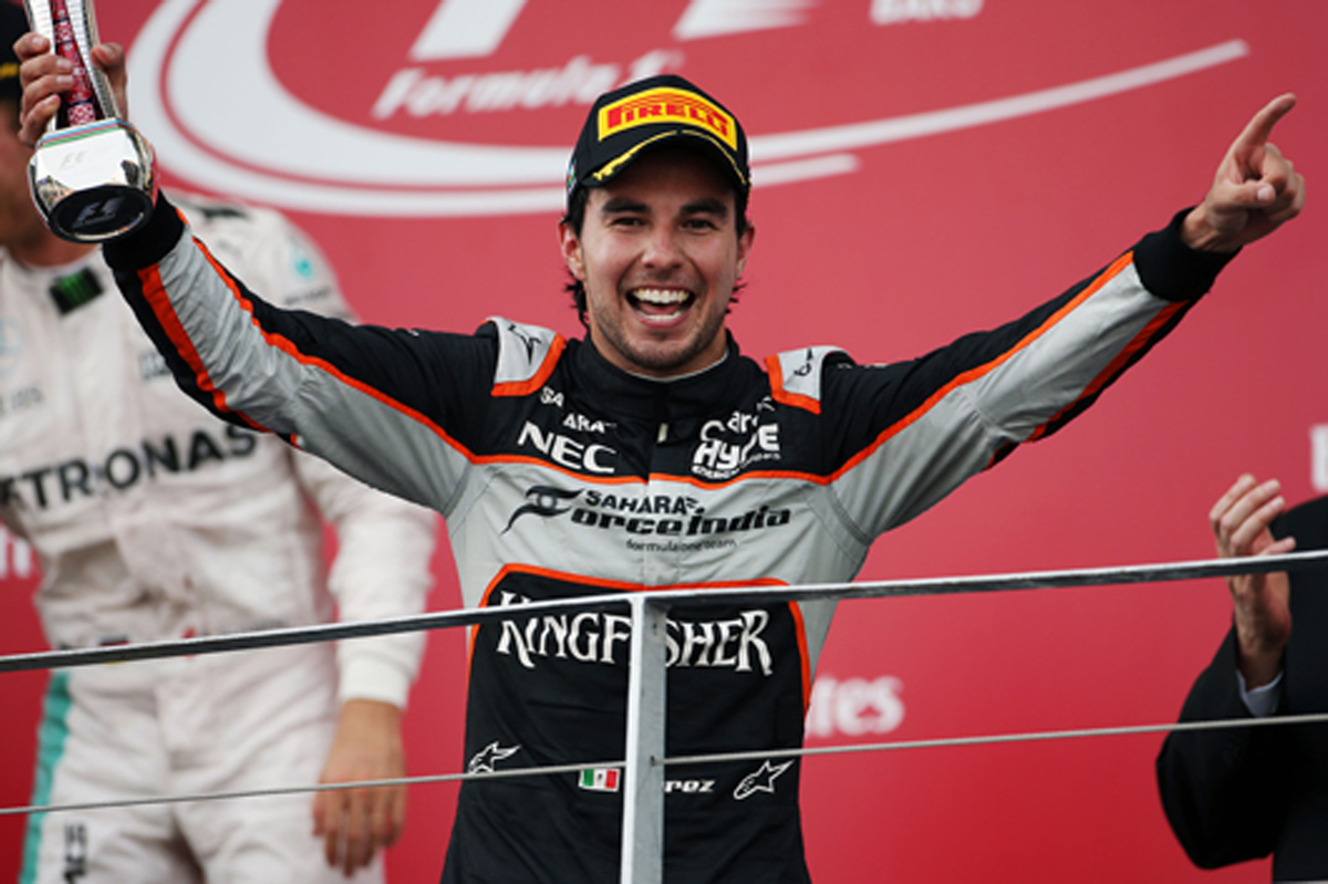 セルジオ・ペレス、F1ヨーロッパGPの“ドライバー・オブ・ザ・デー”