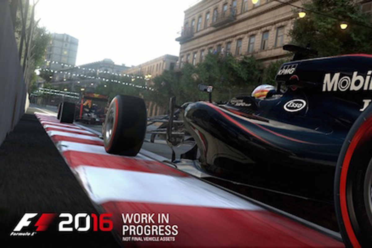 F1公式ゲーム『F1 2016』 発売日が9月8日に決定