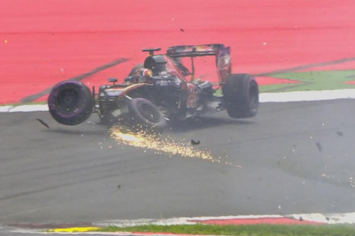 【動画】 ダニール・クビアトがクラッシュ / F1オーストリアGP 予選Q1