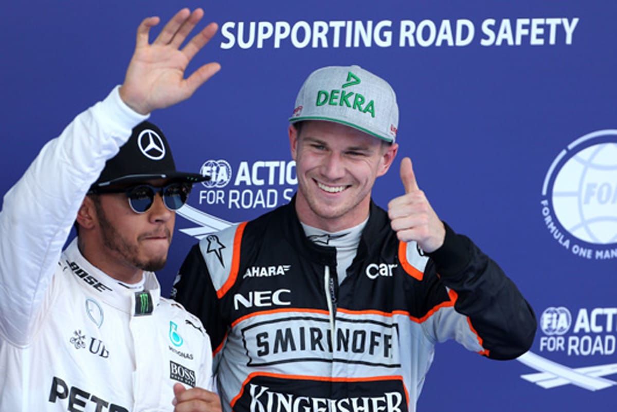 フォース・インディア:ヒュルケンベルグが3番手 / F1オーストリアGP予選