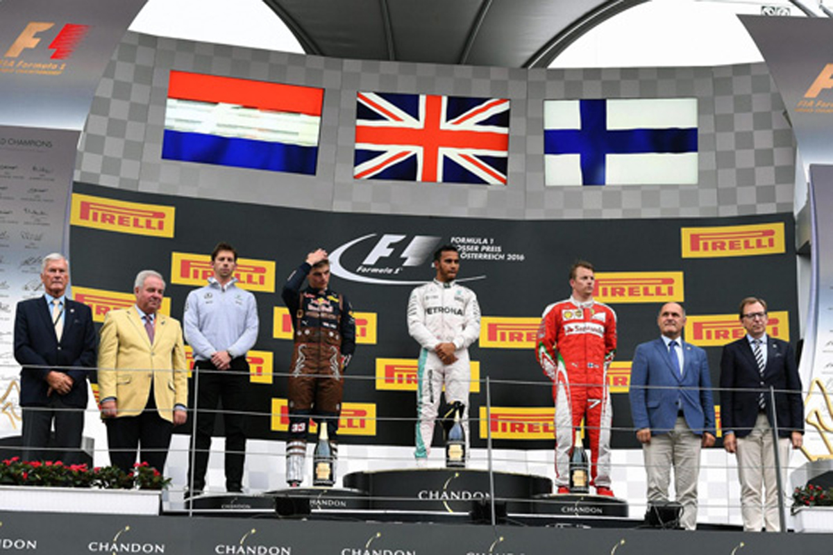 ルイス・ハミルトン、表彰台でのブーイングに「彼らを許す」