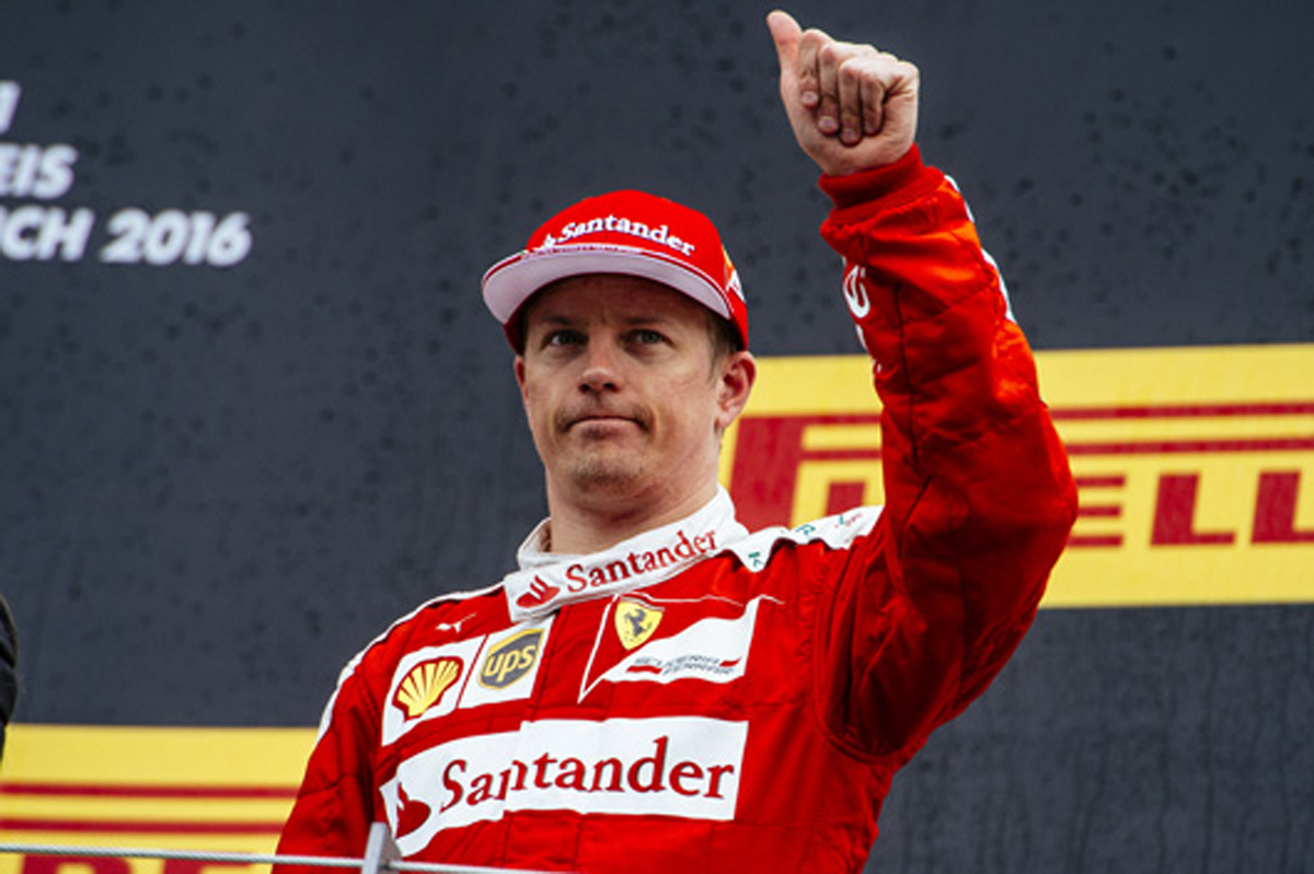 フェラーリ、キミ・ライコネンとの2017年の契約を発表