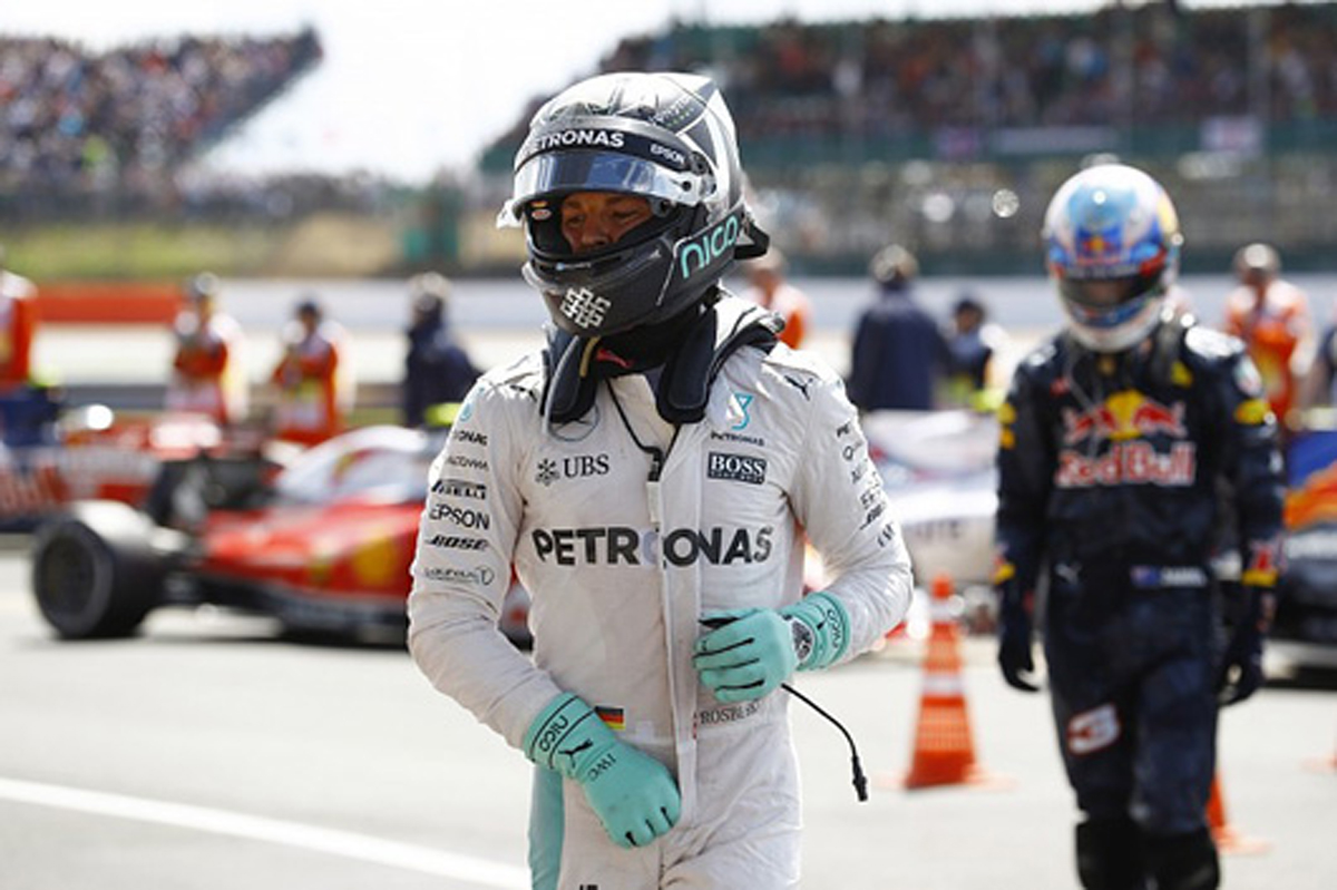 ニコ・ロズベルグ、10秒加算ペナルティで3位に降格 / F1イギリスGP