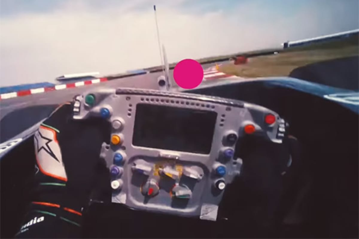 【動画】 ニコ・ヒュルケンベルグ、視線追跡メガネでサーキット走行